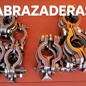 ABRAZADERA 2 PERNOS 1"